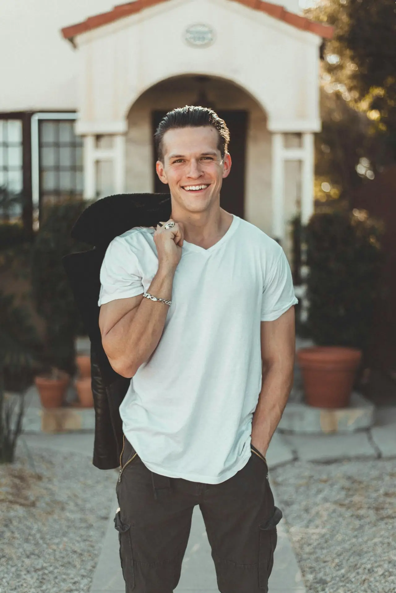 Ethan Caldwell smiling